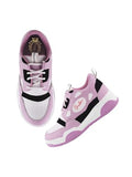 Shoetopia Smart Casual Lace-Up Sneakers For Girls Bronze-Eu37,Bronze,4,B0D5HQMRW7