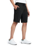 XYXX Athleisure Men's Cotton Shorts | Super Soft Knee Length Comfortable Everyday Wear | Relaxed Fit Solid Code Shorts with Zipper Pocket | Pack of 1 (Black X-Large),Black