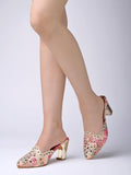 Shoetopia Women'S Mesh Sandal 3 Beige,Gold,3,B0BSC9TMZP