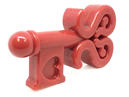 Sodapup Muttskickbutt Key To My Heart - Durable Dog Chew Toy Made In Usa From Non-Toxic, Pet Safe, Food Safe Nylon Material For