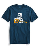 Adro Mens Graphic Design Printed T-Shirt (R22-M-Mmg-Sb_Teal_L)