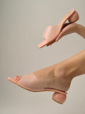 Shoetopia Girls Micro Peach Heeled Sandal - 7 Uk (Girls-Micro-Peach),Peach,7,B0CQK5NHS5