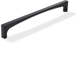 khtumeware 1 Pack Solid Handles Black Appliance Handle Pull 18-Inch(457mm) Matte Black Cabinet Pulls,Heavy Duty Brushed Brass Ha