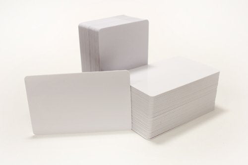 100 Blank Inkjet Pvc Id Cards - Double Sided Printing