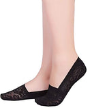 Ketkar WomenS NoShow Net Socks/Footies Socks/Foot Cover_Free Size(Pack Of 01,Black)
