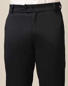 Toplot Men'S Formal Trousers || Slim Fit Men'S Wear Trousers || Stretchable Formal Pant Trousers || Trouser For Men (Formal-5181-Navy-38),Navy,38,B0DKBM3MW4