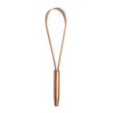 Karatking Copper Tongue Cleaner Loop Design With Ergonomic Q Handle (Pack Of 1) Pure Copper Tongue Scraper Improved Oral Health 