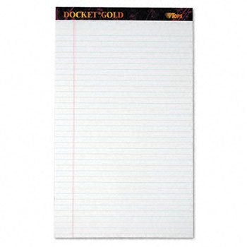 Top63990 - Docket Ruled Perforated Pads