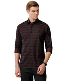 Adro Elegant Essentials Giza Cotton Men'S Casual Shirts (Shi-Ch-Dm_Dark Maroon_2Xl)