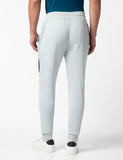 Fyltr Men'S Colourblock Joggers With Elasticated Waist And Contrast Drawstrings,Crystal Clear,Crystal Clear,36