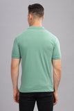 Adro Men'S Solid Regular Fit Polo Shirt (Pnop24-L1-Ptnbwh_Pista,PistaApparel,XL