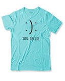 Adro You Decide Mens Printed T-Shirts (Rnr-M-Dec-Mi_Mint_L)