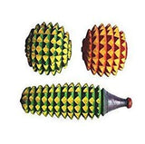 Shapar Goods Wooden Karela And 2 Hand Ball Massager | Wooden Massager | Wooden Accupressure Ball And Karela Massager | Ball Size