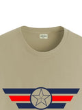 Adro Tshirt For Men | Printed T Shirt For Men | 100% Cotton T-Shirt |Printed T Shirt | T-Shirts | Rn24-Cap-Be-L Beige