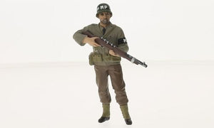 American Diorama Wwii Military Police Figure Iv For 1:18 Scale Models 77417