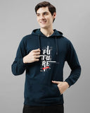 ADRO Hoodies for Men | Printed Regular Fit Hoodie for Men | Cotton Hoodie | Mens Hoodies | Sweatshirt for Men | Hooded Hoodie | H24-FTR-SB-Large Teal,Teal