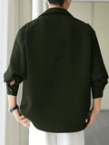 Dhruvi Trendz Mens Polly Cotton Men'S Casual Shirt Regular Fit Casual (Dt-Ms-6138_Green_M)