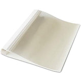 Namibind 50Pcs Thermal Folder Thermal Binding Covers For Classrooms File Cover Size 6Mm Transparent Color
