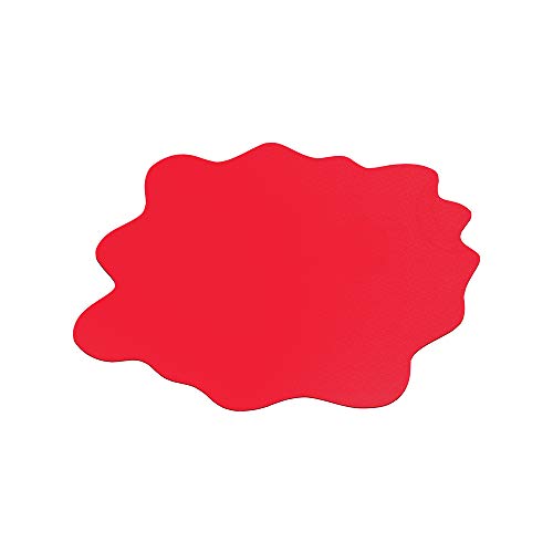 ,,Floortex Sploshmat Red Multi-Purpose Protective Floor Mat 40,,,, X 40,,,, For Hard Floors,,, Volcanic Red