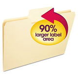 Smead 10401 SuperTab Heavyweight Folder Manila 1/3 Cut Letter 50/BX