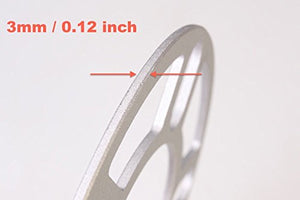 Autobahn88 0.12 (3mm) Universal Vehicle Wheel Spacer, for PCD 4x98 4x100 4x110 4x108 4x112 4x114.3 5x100 5x110 5x108 5x112 5x1