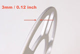 Autobahn88 0.12 (3mm) Universal Vehicle Wheel Spacer, for PCD 4x98 4x100 4x110 4x108 4x112 4x114.3 5x100 5x110 5x108 5x112 5x1