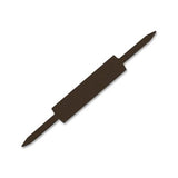 Smead 68210 Standard Adhesive File Fasteners 1Inch Capacity Brown 100/Box