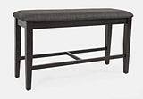 Jofran Inc. American Rustics Upholstered Counter Bench