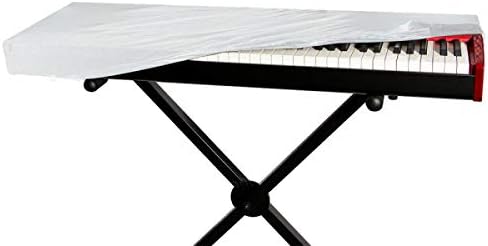 61-Key Kyboard Dust Cover (White)