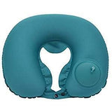 Nityasiddh Travel Backpack Neck Pillow, Manual Press Automatic Inflatable UShaped Pillow | Manual Press Automatic Inflatable U