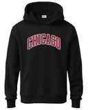 Adro Men'S Cotton Neck Hooded Sweatshirt (H24-Cago-Bl-M_Black)
