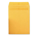 Redi Seal Catalog Envelope, 9 x 12, Brown Kraft, 100/Box