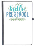 Udnag Ruled Notebook Diary Teacher Student | Hello PreSchool, [A5 80Pages 80Gsm]