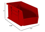 Bin10-7/8X5-1/2X5Red (Pack Of 1)