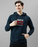 Adro Men'S Cotton Blend Neck Hooded Sweatshirt (H24-Nyc-Sb_Teal,TealApparel,L