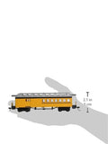 Bachmann Industries 1860 1880 Combine Painted Unlettered Car, Yellow, Ho Scale