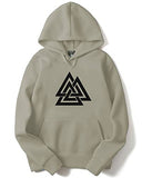 Adro Men'S Cotton Neck Hooded Sweatshirt (H21-M-Tkt-Ch_Beige_Xl)