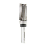Amana Tool 454603US Carbide Tipped Flush Trim Plunge Template Up Shear Angle 1/2 D x 1 Inch CH x 1/4 SHK w/Upper Ball Bearing R