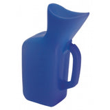 URINAL FEMALE PLASTIC BLUE GRAFCO