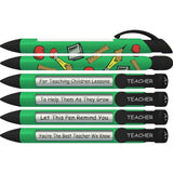 Greeting Pen #1 Teacher 5 X 8.25 Notebook And 1 Rotating Message Pen Set (327)