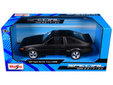 Toyota Sprinter Trueno AE86 RHD (Right Hand Drive) Matt Black Special Edition Series 1/24 Diecast Model Car by Maisto
