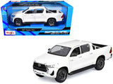 Toyota Hilux Pickup Truck White Special Edition Series 1/27 Diecast Model Car by Maisto