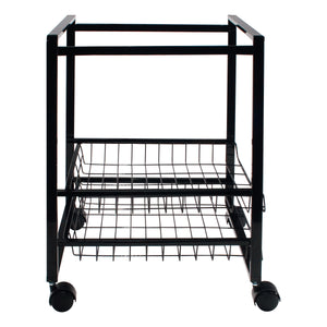 Mobile File Cart-Letter Size Suspension File, Black