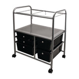 Mobile Organizer File Cart With 5 Drawers