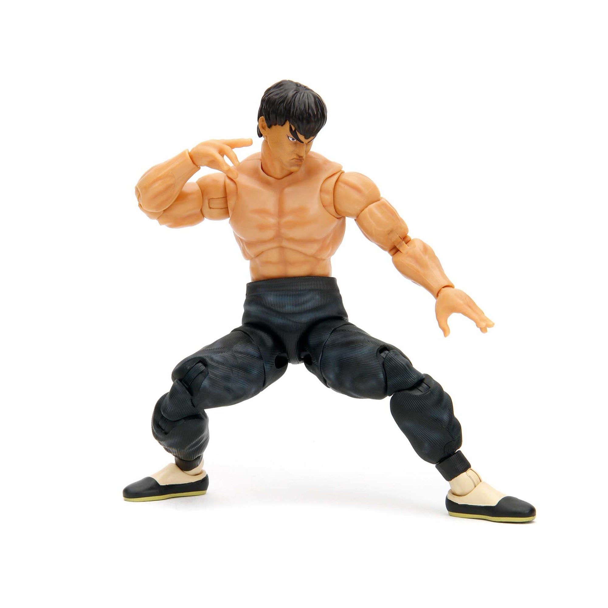 Fei Long 6'' Moveable Figure With Accessories And Alternate Head And Hands ''Ultra Street Fighter Ii: The Final Challengers'' (2