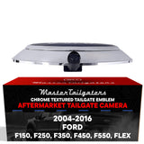 Ford F150, F250, F350, F450, F550 (2004-2016) Replacement Ford Emblem with Backup Camera