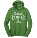 Happy Camper Hooded Sweatshirt - Green