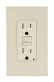 GFI RECPT&WLPLT 15A LA (Pack of 1)