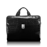 MONTEROSSO | SETTEMBRE | 15 Leather Medium Ladies Laptop Briefcase Black