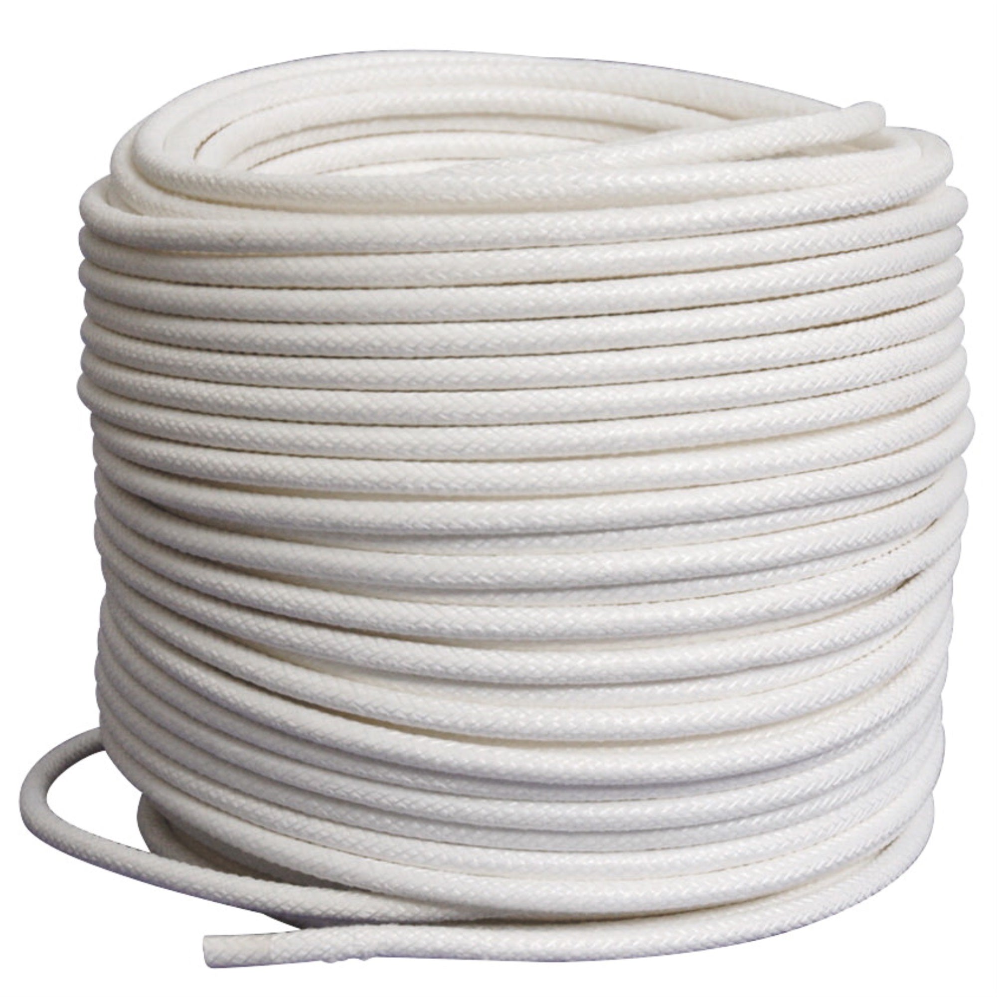 Pepperell Braiding Coiling Cord, 1/2 Inch X 100 Feet, White